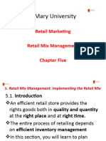 Retail Marketing - Chap Five (1) 2
