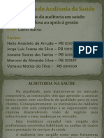 Seminario Evolução da auditoria em saúde