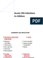 Acute CNS Infections in Children