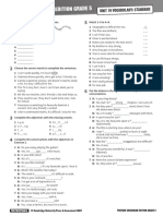 Prepare 5 Vocabulary Standard Unit 19