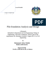 Pile-Foundation Analysis and Design