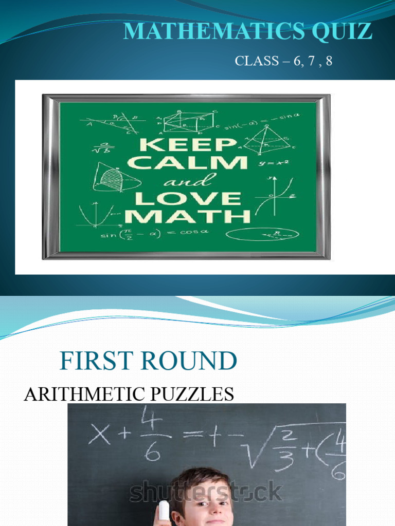 Mathematics Quiz | PDF | Force | Acceleration