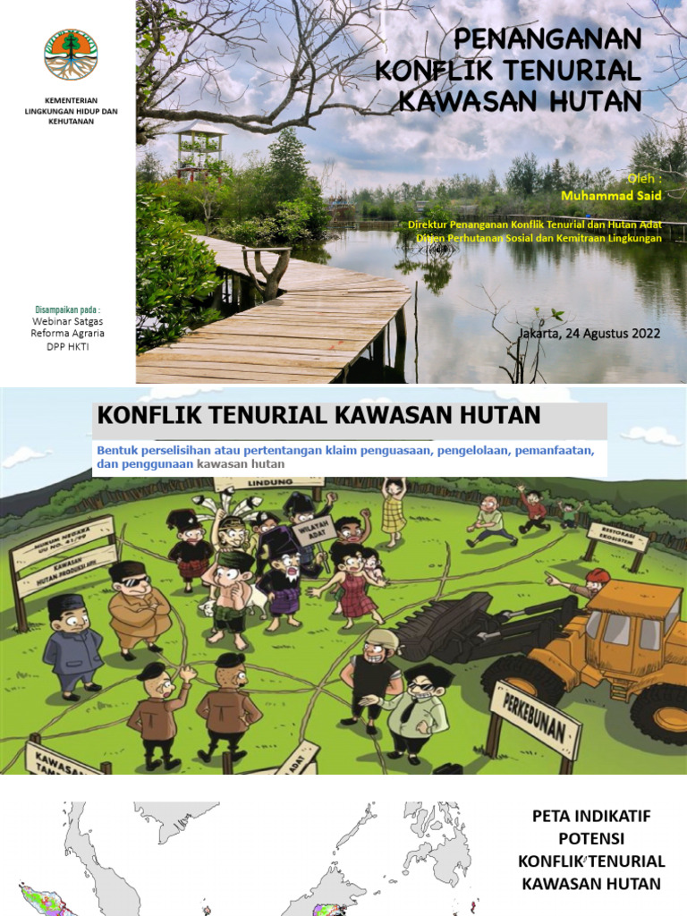 Penanganan Konflik Tenurial Hutan | PDF