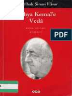 Abdülhak Şinasi Hisar - Yahya Kemal'e Veda