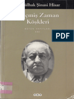 Abdülhak Şinasi Hisar - Geçmiş Zaman Köşkleri