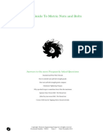 A short guide to metric nuts and bolts