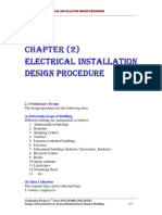 ELECTRICAL INSTALLATION DESIGN PROCEDURE