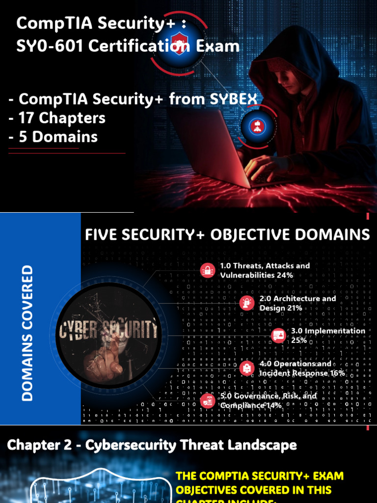 CompTIA Security+ Exam Overview | PDF | Security | Computer Security
