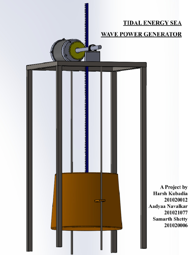 CAD - CAM Report Final | PDF | Electricity Generation | Sea
