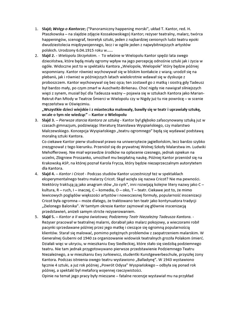 Kantor Prezentacja PDF