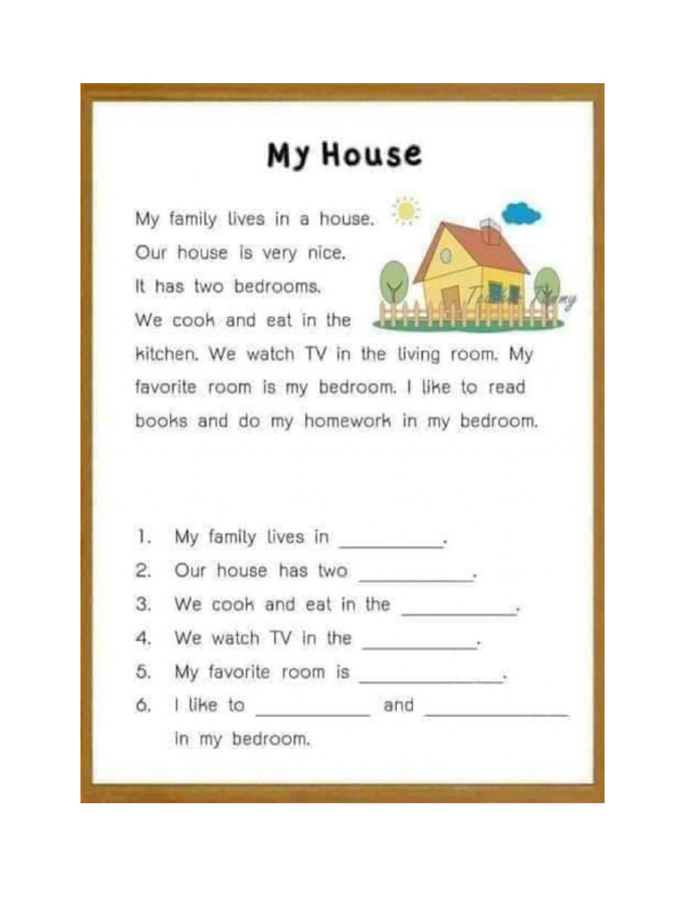 Reading Text For Kids | PDF