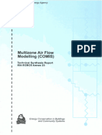 Multizone Air Flow modelling (COMIS)