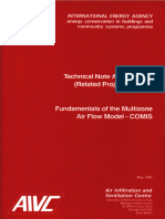 Fundamentals of the Multizone Air Flow Model - COMIS