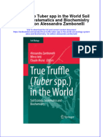 Download full chapter True Truffle Tuber Spp In The World Soil Ecology Systematics And Biochemistry 1St Edition Alessandra Zambonelli pdf docx