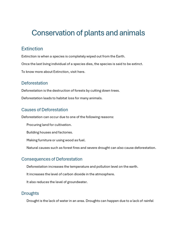 Natural Resources Class 8th Notes