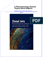 Download pdf Zonal Jets Phenomenology Genesis And Physics Boris Galperin ebook full chapter 