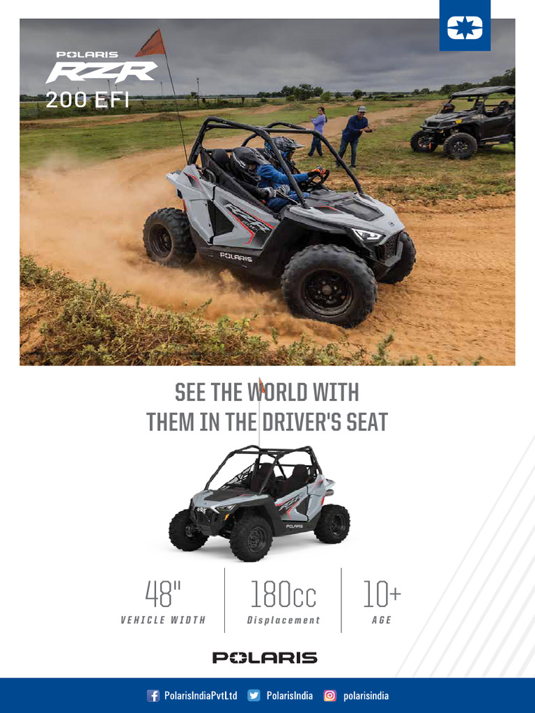 RZR 200 Efi-1 - 240327 - 161604 | PDF | Engines | Vehicles