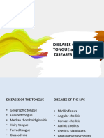 2 Diseases of Tongue Lips PDF