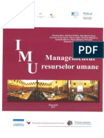 Managementul Resurselor Umane