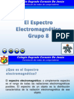 Espectro Electromagnetico Por El Grupo 8 German Perez Mogollon