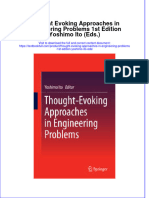 Full Chapter Thought Evoking Approaches in Engineering Problems 1St Edition Yoshimo Ito Eds PDF