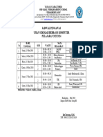 Jadwal Pengawas Us 2024