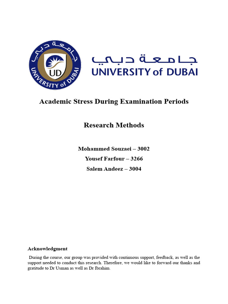 How To Write Chapter 4 Of A Research Project Sample Pdf