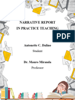 Narrative With Reflection Paper