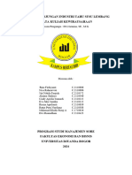 Laporan Kunjungan Industri Kewirausahaan - MNJ Sore PDF