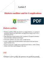 Lecture 5-Complications of Diabetes