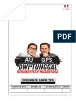 FORMULIR Saksi Dan Formulir Rekruitmen Suara PARTAI KEBANGKITAN NUSANTARA