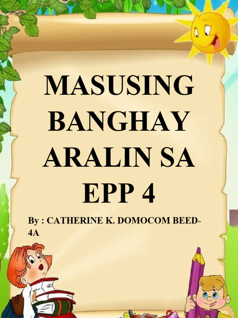 Epp Demo Final Week 3 Pdf