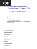 Download Supplier Evaluation Using AHP by api-26872269 SN7317201 doc pdf