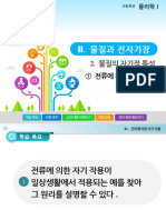 (비상교육) 고등 - 물리학Ⅰ - 2-2-1 - 전류에 의한 자기 작용