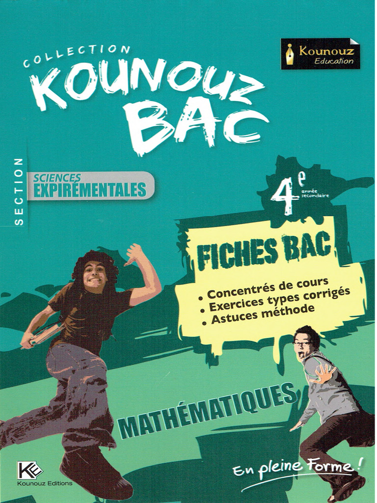 Kounouz Fichiers Bac Math Sect SC Exp Ocr | PDF | Fonction ...