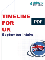 Fall Intake in UK 2024 September Admission Deadlines for UK Universities