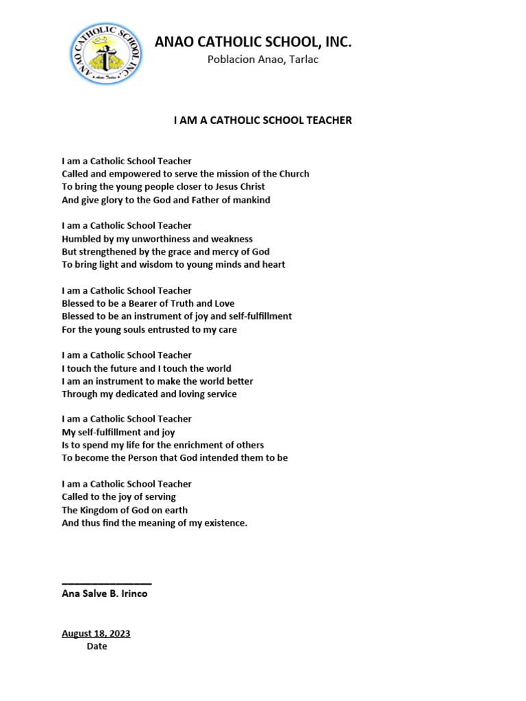 Catholic School Teacher Jobs Nj