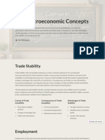 Key Macroeconomic Concepts