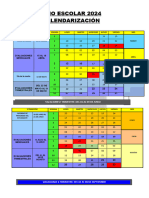 Calendarización 2024