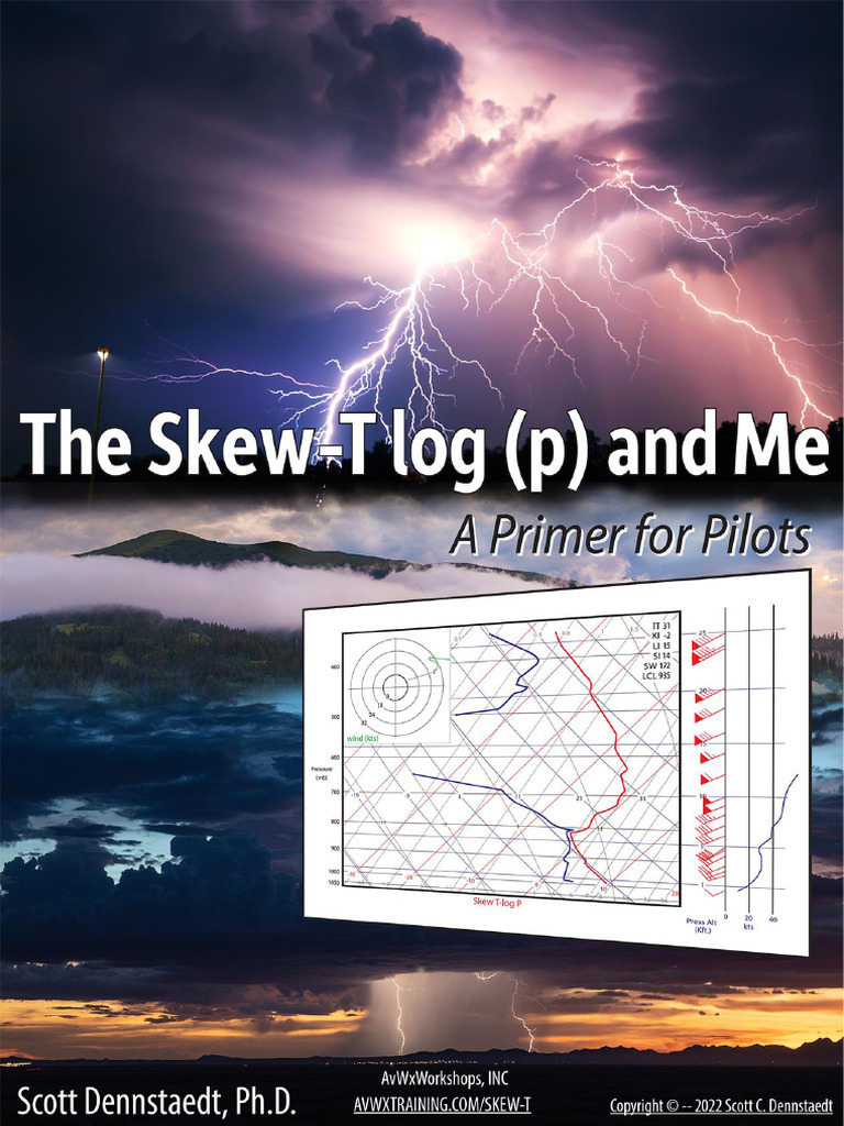 The Skew-T Primer For Pilots Sample | PDF | Atmosphere Of Earth | Water  Vapor