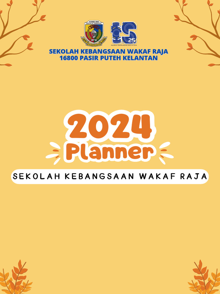Takwim Program SKWR Sesi 2024-2025 | PDF
