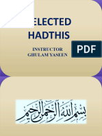 Ghulamyaseen 3645 20122 6 8) Selected Hadiths