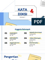 Kata Dan Diksi - Kelompok 7