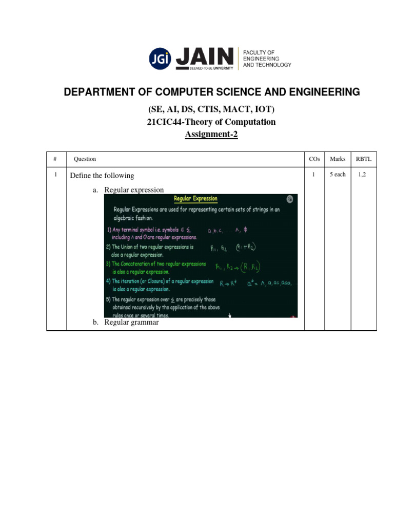 Practice Questions Modules 2 Answer | PDF | Regular Expression | Formal ...