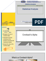 9 Statistical Analysis Cronbach Alpha