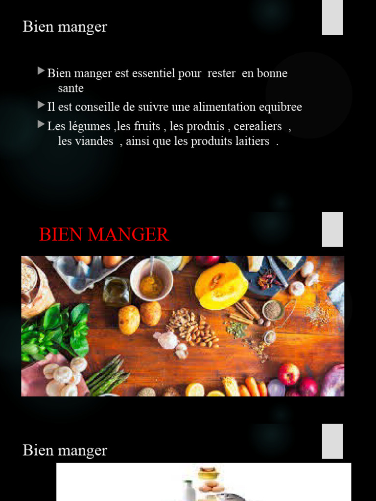 Guide de l'alimentation saine | PDF