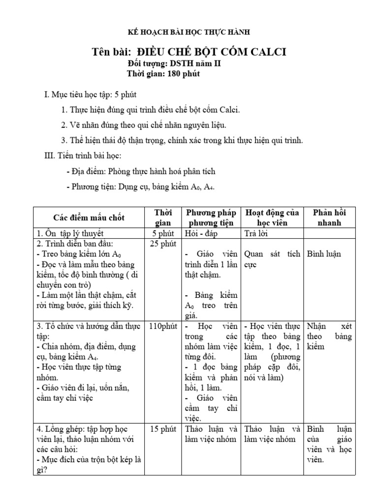 bột cốm | PDF