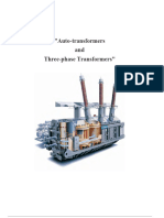 Auto-Transformers and Three-Phase Transformers