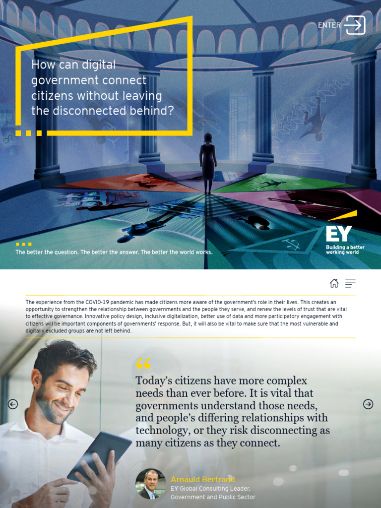 Connecting Citizens in Digital Governance | PDF | E Government | Internet