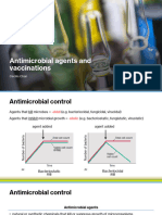 Antimicrobial agents and vaccinations - updated